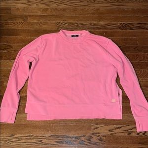 Hot pink sweatshirt